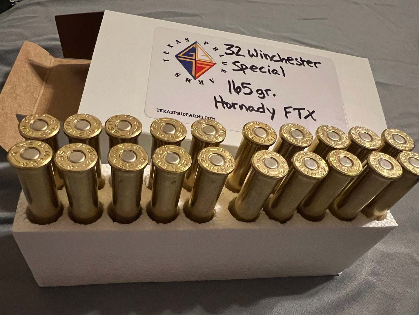 32 Winchester Special 165 gr. Hornady FTX