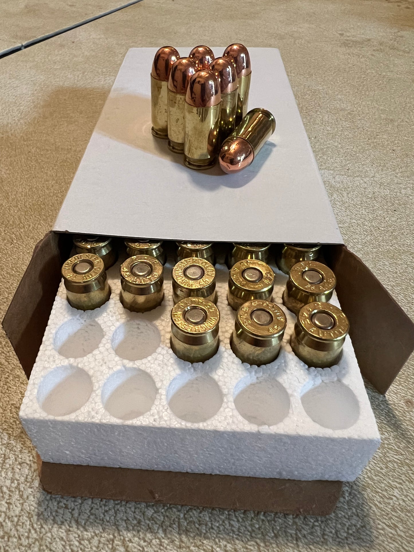 .45 ACP 230 gr. round nose - 50 Rounds